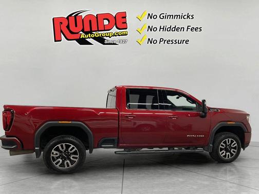 Red 2023 GMC Sierra 2500 AT4
