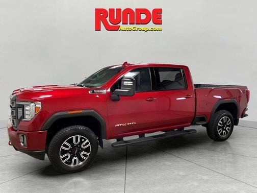 Red 2023 GMC Sierra 2500 AT4