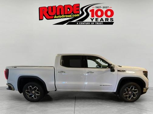Glacier White 2026 GMC Sierra 1500 SLT
