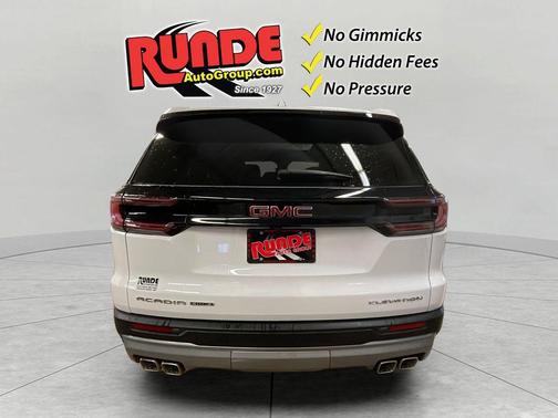 Summit White 2026 GMC Acadia Elevation