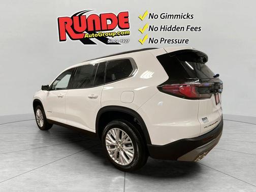 Summit White 2026 GMC Acadia Elevation
