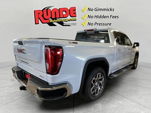 Glacier White 2026 GMC Sierra 1500 SLT