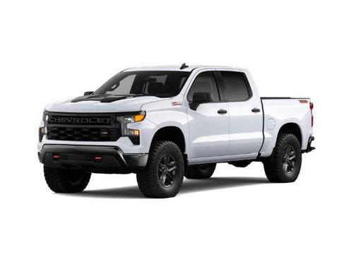 White Sand 2026 Chevrolet Silverado 1500 Custom Trail Boss Truck