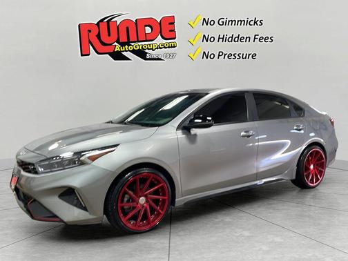 Gray 2023 Kia Forte GT