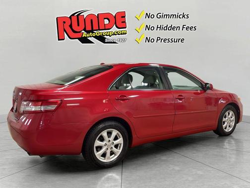 Red 2010 Toyota Camry