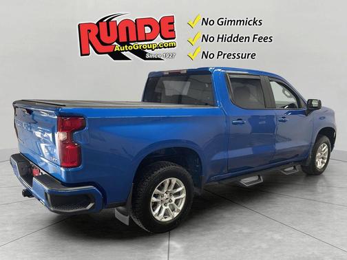 Blue 2022 Chevrolet Silverado 1500 RST