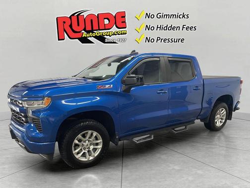 Blue 2022 Chevrolet Silverado 1500 RST