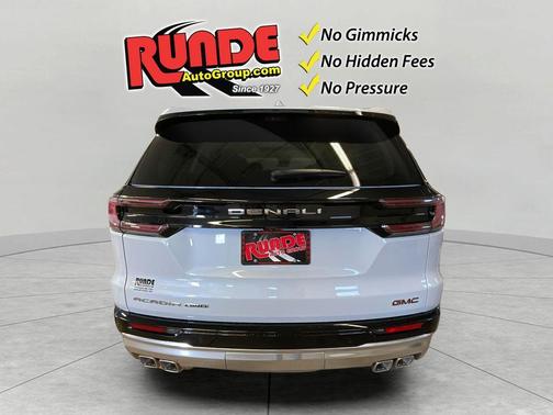 Glacier White 2027 GMC Acadia Denali