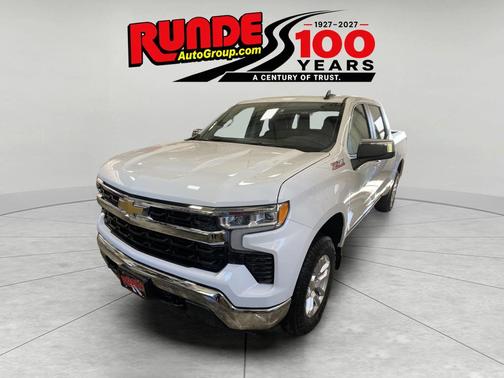 Summit White 2026 Chevrolet Silverado 1500 LT
