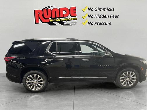 Black 2023 Chevrolet Traverse Premier