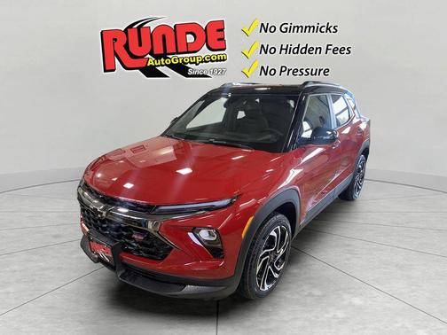 Red 2026 Chevrolet Trailblazer RS