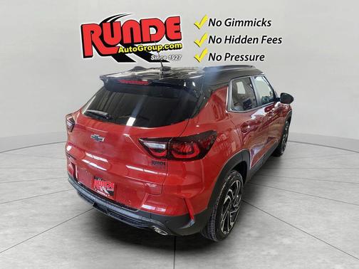 Red 2026 Chevrolet Trailblazer RS