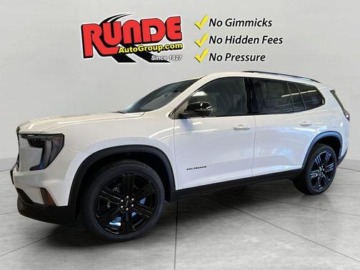 Summit White 2026 GMC Acadia Elevation
