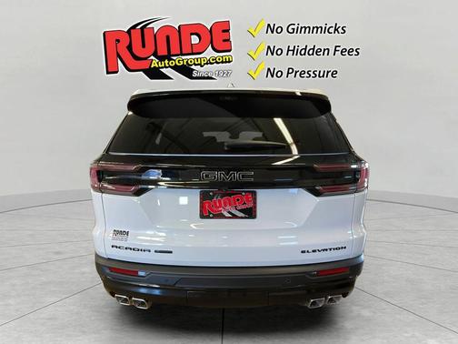 Summit White 2026 GMC Acadia Elevation