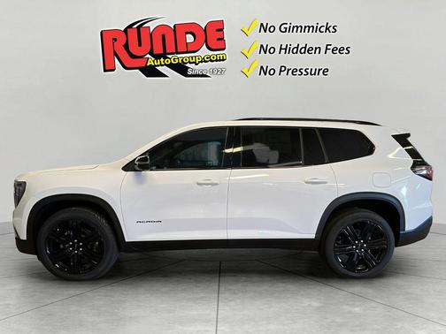 Summit White 2026 GMC Acadia Elevation