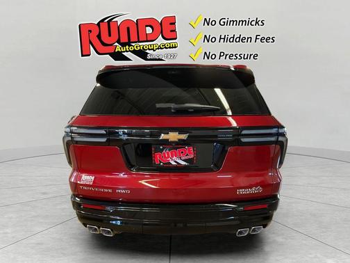 Radiant Red 2026 Chevrolet Traverse High Country