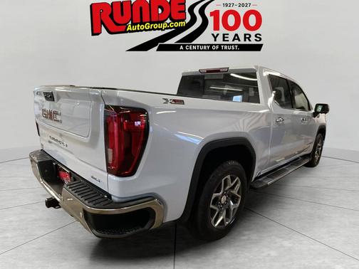 Glacier White 2026 GMC Sierra 1500 SLT