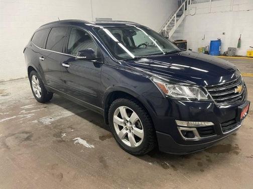 Blue 2017 Chevrolet Traverse 1LT