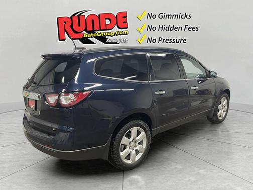 Blue 2017 Chevrolet Traverse 1LT