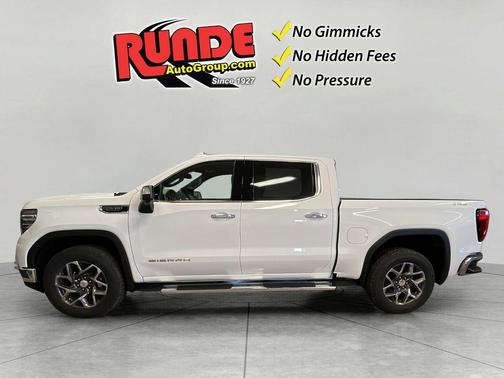 Summit White 2026 GMC Sierra 1500 SLT