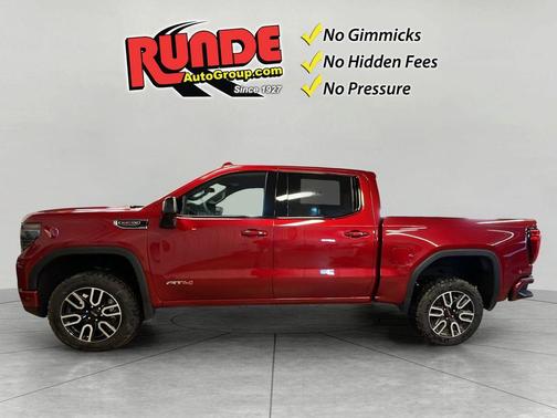 Volcanic Red 2026 GMC Sierra 1500 AT4