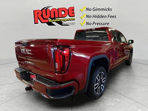 Volcanic Red 2026 GMC Sierra 1500 AT4