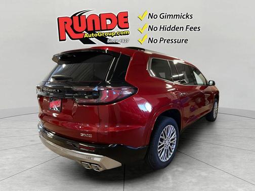 Volcanic Red 2026 GMC Acadia Denali