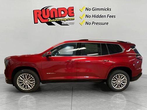 Volcanic Red 2026 GMC Acadia Denali