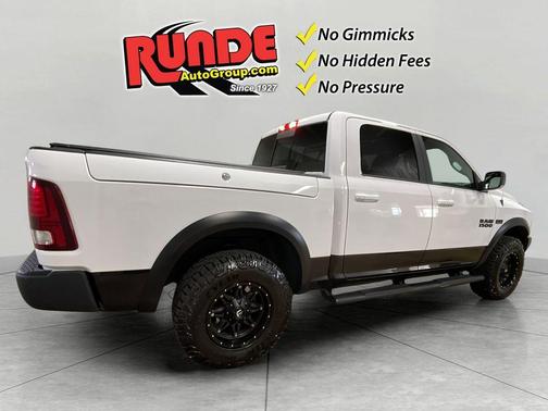White 2018 RAM 1500 Rebel