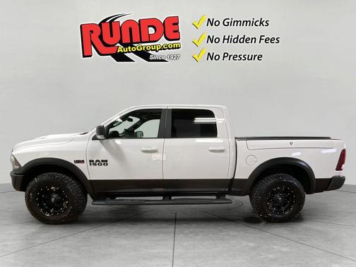 White 2018 RAM 1500 Rebel