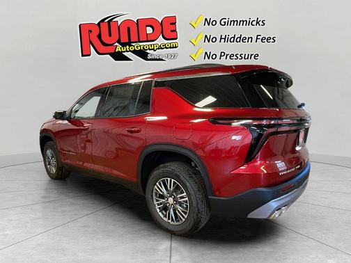 Radiant Red 2026 Chevrolet Traverse LT