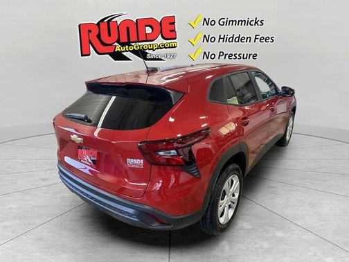 Red 2026 Chevrolet Trax LS