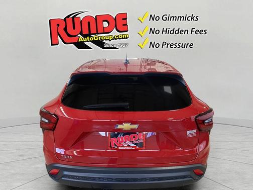 Red 2026 Chevrolet Trax LS