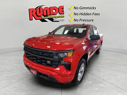 Red 2026 Chevrolet Silverado 1500 Custom