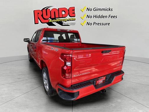 Red 2026 Chevrolet Silverado 1500 Custom