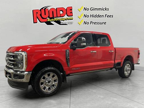 Red 2023 Ford F-350 Lariat Super Duty