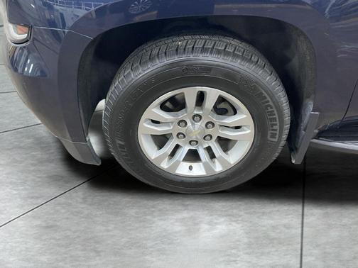 Blue 2017 Chevrolet Suburban LS