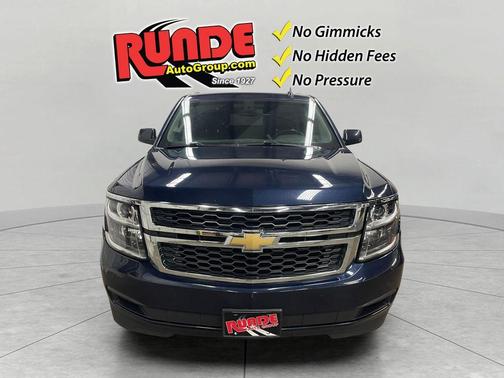 Blue 2017 Chevrolet Suburban LS