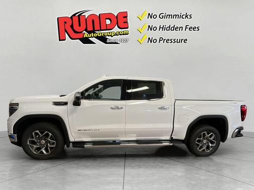 Summit White 2026 GMC Sierra 1500 SLT