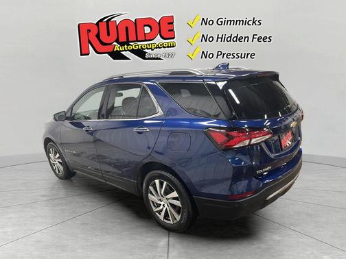 Blue 2022 Chevrolet Equinox Premier