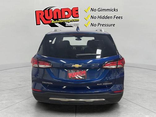 Blue 2022 Chevrolet Equinox Premier