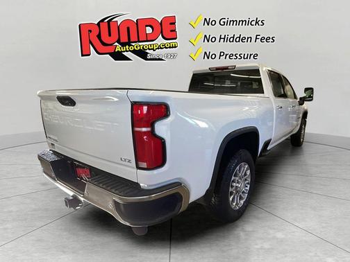 Summit White 2026 Chevrolet Silverado 2500 LTZ