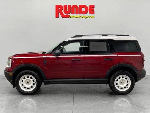Ruby Red Metallic Tinted Clearcoat 2025 Ford Bronco Sport Heritage