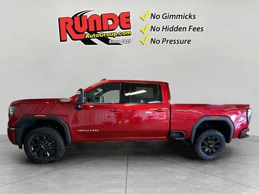 Volcanic Red 2026 GMC Sierra 2500 AT4