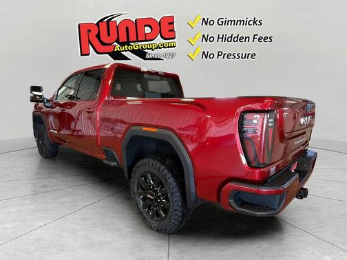 Volcanic Red 2026 GMC Sierra 2500 AT4