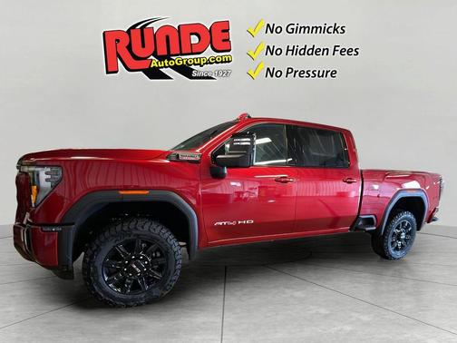 Volcanic Red 2026 GMC Sierra 2500 AT4