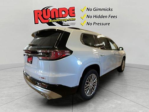 Glacier White 2026 GMC Acadia Denali