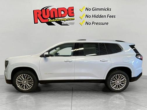 Glacier White 2026 GMC Acadia Denali