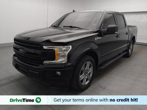 Shadow Black 2018 Ford F-150 XLT
