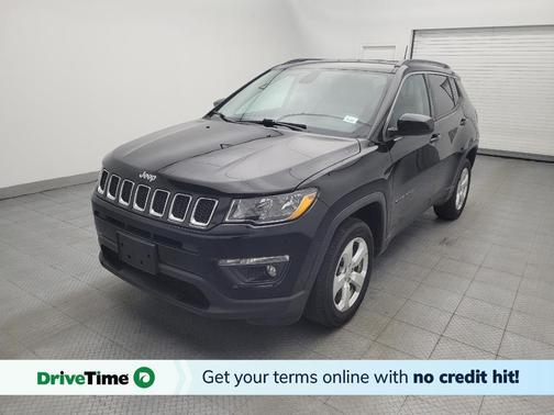 Diamond Black Crystal Pearlcoat 2021 Jeep Compass Latitude